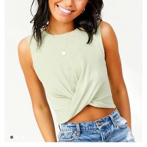 Altar’d state sage green crop